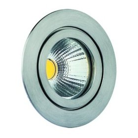 Rutec - LED-Einbaustrahler 8W TULKA 2700K A+ mt 660lm 1LED IP55 Edelstahl 35°