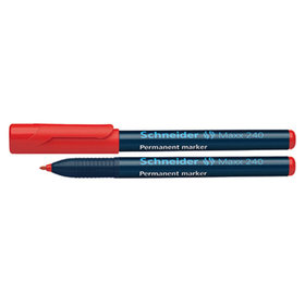 Schneider - Permanentmarker Maxx 240 124002 1-2mm Rundspitze rot