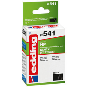 edding - EDD-541 ersetzt HP 62XL (C2P05AE) - schwarz - 21 ml