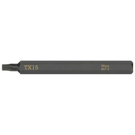 Wera® - 867 S TORX® Bits für Schlagschraubendreher, TX 15 x 70mm