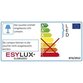 ESYLUX - LED-Strahler 50W OFL/AFL SUN 5000K A+ ws 1LED 4500lm IP65 mt Konv breitstrahlend