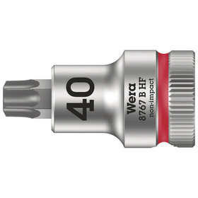 Wera® - Schraubendreher-Einsatz 3/8" 8767 B HF mit Rändel, für TORX® T40 x 35mm