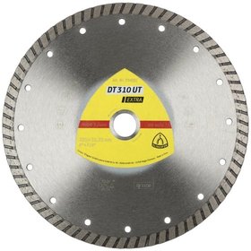 KLINGSPOR - Diamanttrennscheibe DT 310 UT, 100 x 2 x 22,23mm 2 x 10mm, geschl. Rand Turbo