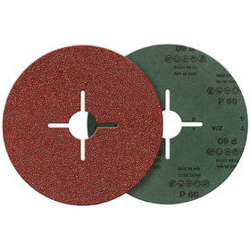 FORTIS - Fiberschleifscheibe Korund 115mm K 80