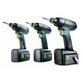 Festool - Akku-Bohrschrauber T 18+3 Li 5,2-Set, 2x5,2Ah