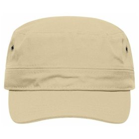 James & Nicholson - Military Cap MB095, khaki, Einheitsgröße