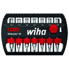 Wiha® - Bit Set SB 7946-TY903 für Phillips®/Pozidriv/TORX® 7-teilig im Kunststoffhalter
