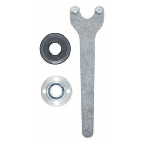 Bosch - Spannteile-Set für kleine Winkelschleifer, 3-teilig (1607000158)