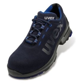 uvex - Sicherheitshalbschuh 1 8534/0, S2 SRC ESD, blau, Weite 14, Größe 40