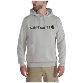 carhartt® - Herren Hoodie DELMONT GRAPHIC HOODED SWEATSHIRT, asphalt heather, Größe XL