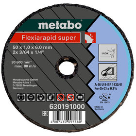 metabo® - Kleintrennscheibe Flexiarapid Super 50x1,0x6,0 Inox (630191000)