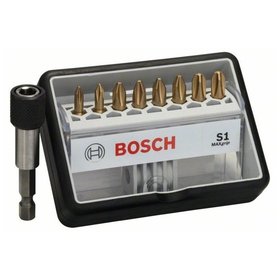 Bosch - Schrauberbit-Set Robust Line S Max Grip, 8 + 1-teilig, 25mm, PH