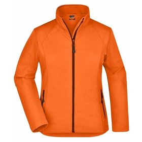 James & Nicholson - Damen Softshell Jacke JN1021, orange, Größe XL