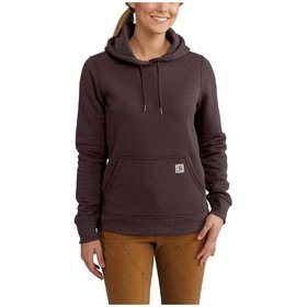 carhartt® - Damen Hoodie Relaxed Fit CLARKSBURG SWEATSHIRT, fudge heather, Größe S