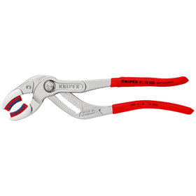 KNIPEX® - Siphon- und Connectorenzange "SpeedGrip" verchromt, mit rutschhemmendem Kunststoff überzogen 250 mm 8113250