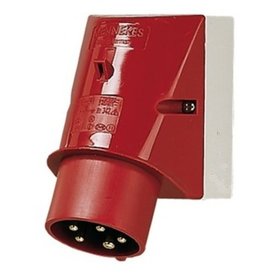 MENNEKES - CEE-Gerätestecker 5p 16A 400V/rot 6h IP44 Schraubklemmen rechtwinklig