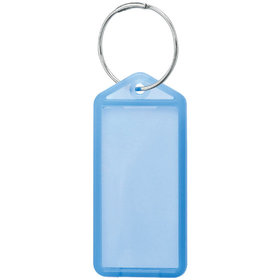 LOTHAR REIHER - Schlüsselanhänger, aufklappbar, Kunststoff, blau