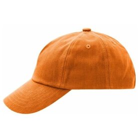 James & Nicholson - 5 Panel Kinder Cap MB7010, orange, Einheitsgröße