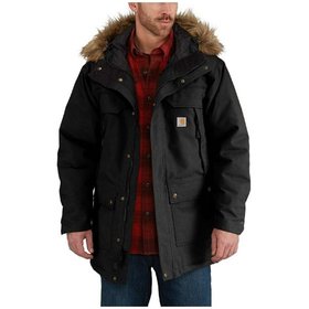 carhartt® - Herren Jacke QD SAWTOOTH PARKA, schwarz, Größe XL