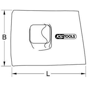 KSTOOLS® - NH-Schutzkappe mit Schutzisolierung, 170mm