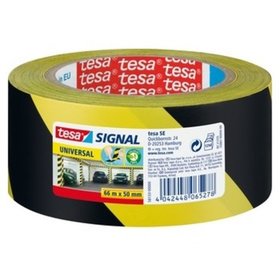 tesa® - Signal Markierungsband, 50mm x 66m, bedruckt gelb/schwarz, 58133-00000, sk