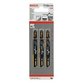 Bosch - Stichsägeblatt Pack T 118 EHM, 3er-Pack