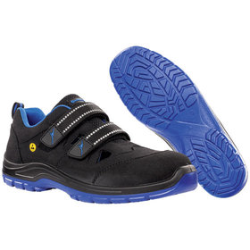 albatros® - Sicherheitshalbschuh BLUE TECH LOW, S3 ESD SRC, schwarz, W11, Größe 41