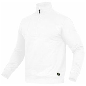 Leibwächter - Zip-Sweatshirt-Flex-Line Weiß, Größe 5XL