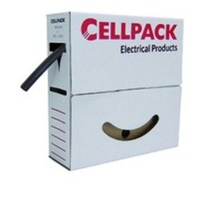 Cellpack - Schrumpfschlauch dünnw L7m ø19,1/9,5mm tra 2:1 transp 0,76mm -55-135°C