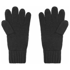 James & Nicholson - Melange Strick Handschuhe MB7980, schwarz, Größe S/M