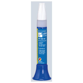 WEICON® - LOCK® AN 302-42 Schraubensicherung | mittelfest, mit Trinkwasserzulassung | 20 ml | blau