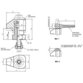 HALDER - Aufsitzspanner, schwenkbar, niedrige Bauform, Größe 44/mit Exzenterspannhebel | d1=44 mm | 23310.0034