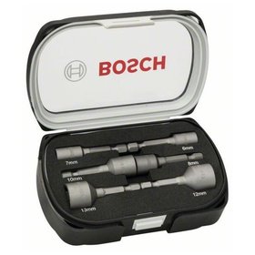 Bosch - Steckschlüssel-Bit-Set 6-teilig 50mm ø6 - 13mm