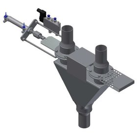 Kärcher - Doppelschieber-Ventil, elektropneumatisch DN 60