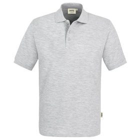 HAKRO - Poloshirt Classic 810, ash meliert, Größe M