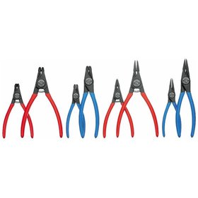 GEDORE - Montagezangen-Satz für Innen- und Außensicherungsringe, 8-teilig, S 8008