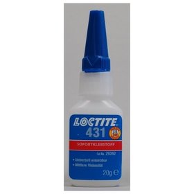 LOCTITE® - 431 Kunststoff-Sofortklebstoff farblos, mittelviskos, 20gr Flasche
