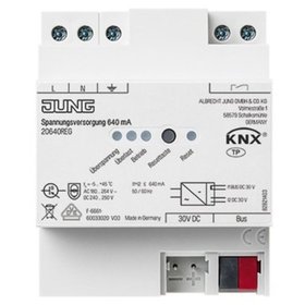 JUNG - Spannungsversorgung KNX 4TE 640mA pufferb.Spg Bussystem KNX