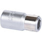 KSTOOLS® - 1/4" Bit-Adapter-Stecknuss, mit Spannring