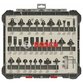 Bosch - 30-teiliges Fräser-Set, 6-mm-Schaft. Für Handfräsen (2607017474)