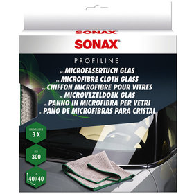 SONAX® - Microfasertuch Glas 3 Stück