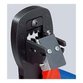 KNIPEX® - Crimpzange für Miniaturstecker Parallelcrimp brüniert, mit Mehrkomponenten-Hüllen 190 mm 975424