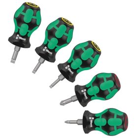 Wera® - Stubby Set 1 Schraubendrehersatz, 5-teilig