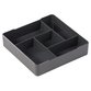 DURABLE - Sortierbox COFFEE POINT 338658 5Fächer Kunststoff grau