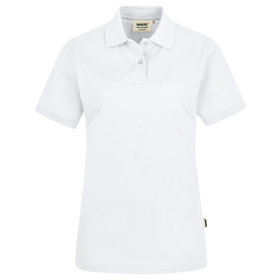 HAKRO - Damen Poloshirt Top 224, weiß, Größe 2XL