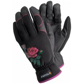 TEGERA® - Arbeitshandschuhe TEGERA 90030 Tällberg, Kat. I, pink/schwarz, Gr. 7