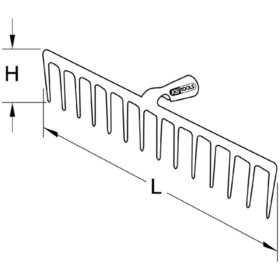 KSTOOLS® - Rechen, 400mm