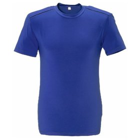 Planam - T-Shirt DuraWork Größe M kornblau/schwarz