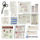 First Aid Only - Erste Hilfe Tasche, 18x24x7cm, blau, Pck=50-teilig, P-10036, f. B