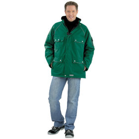 Planam - Winterjacke 2191 grün/grün, Größe XL